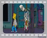 Simpsons clip showing the future machine
